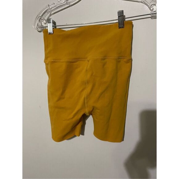 Free People Shorts Free People Movement Heart Rate Yellow Women’s XS - Picture 4 of 5